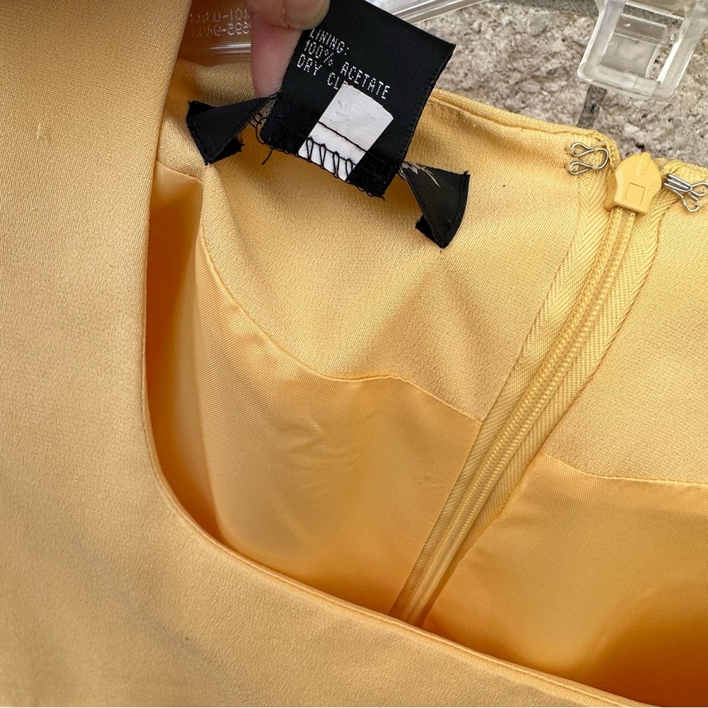 100% Silk Easter Spring Patrick Collection Dress … - image 6